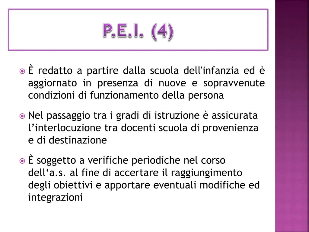 redatto a partire dalla scuola dell infanzia