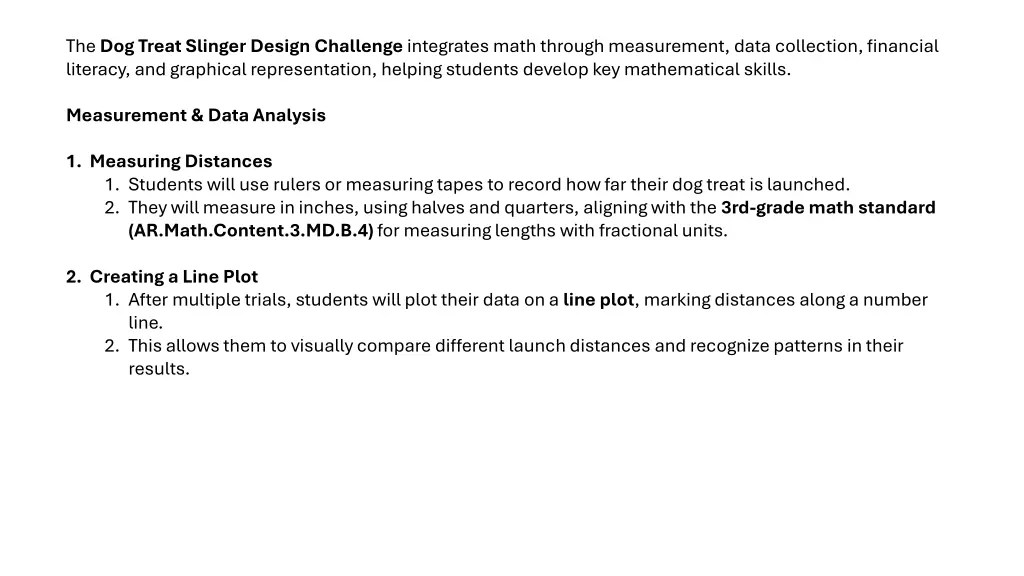 the dog treat slinger design challenge integrates