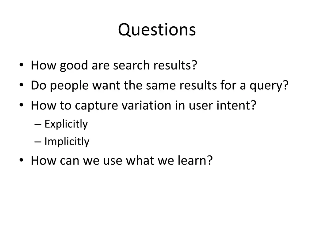 questions 1