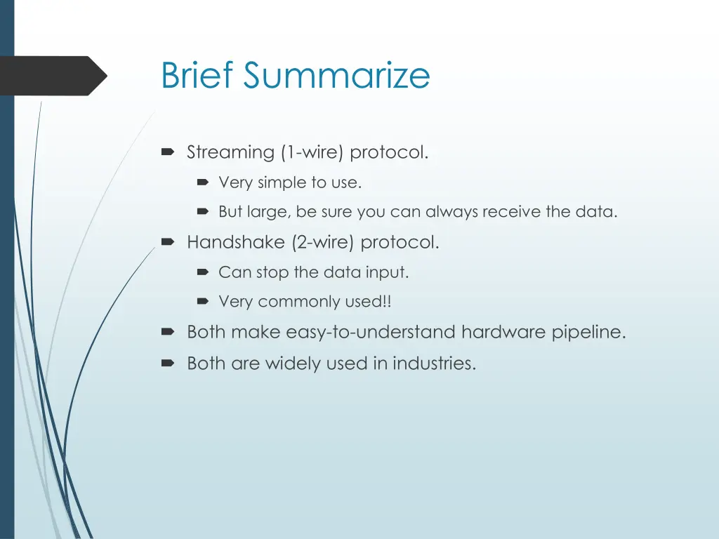 brief summarize