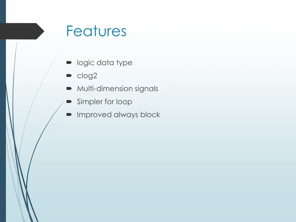 features