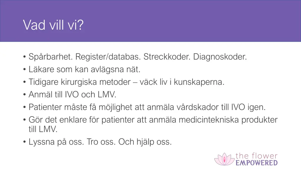 vad vill vi 1