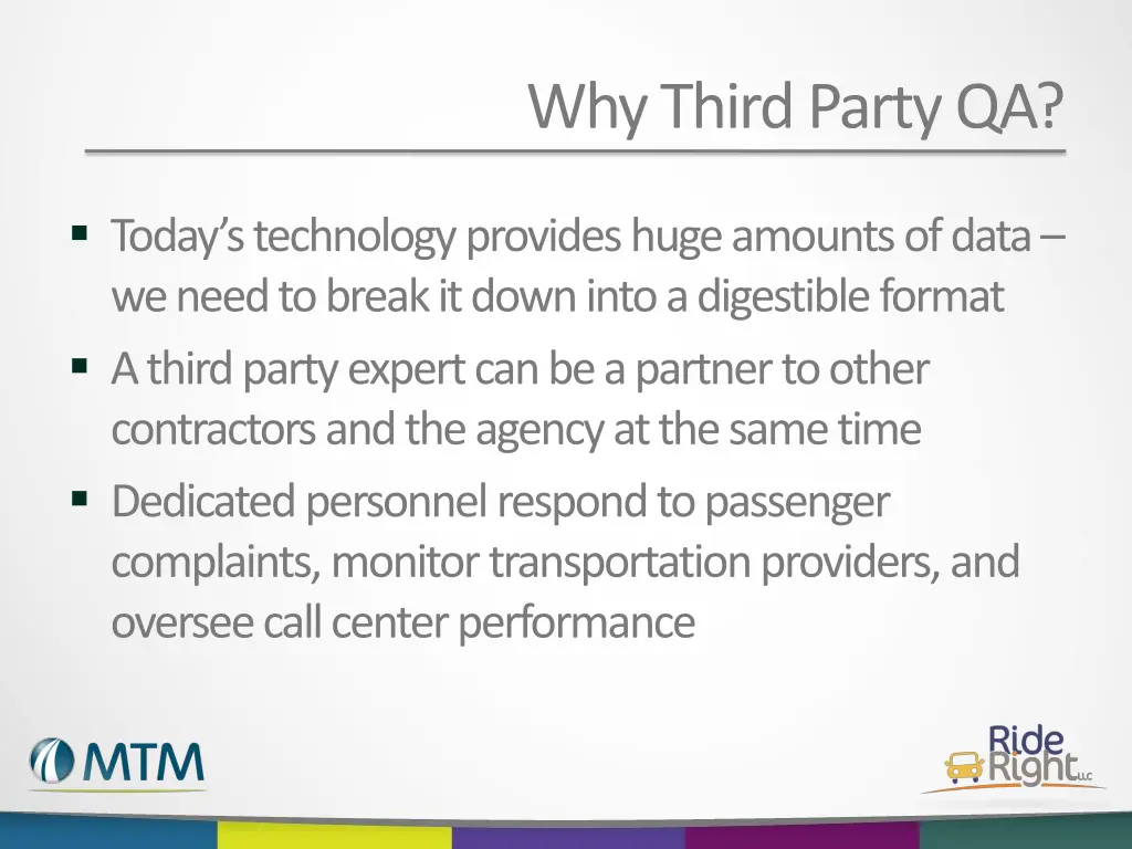 why third party qa