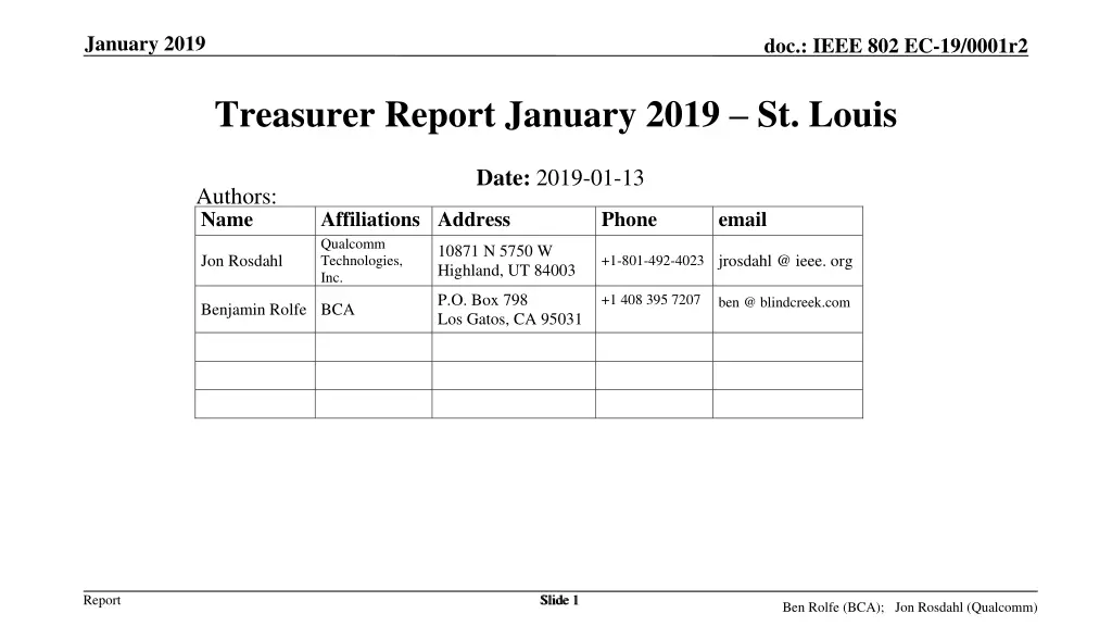 january 2019