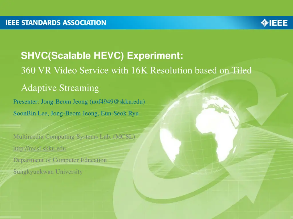 shvc scalable hevc experiment