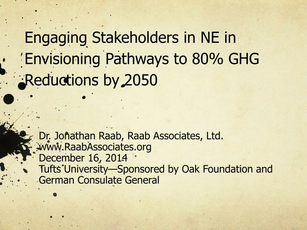 engaging stakeholders in ne in envisioning