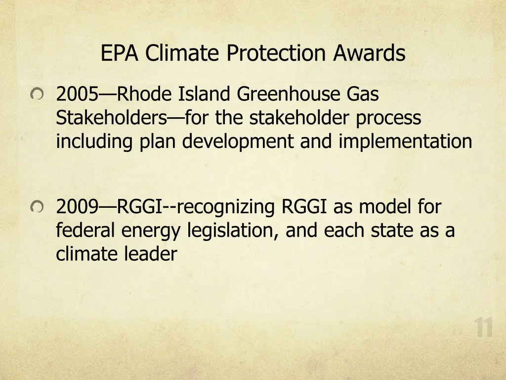 epa climate protection awards