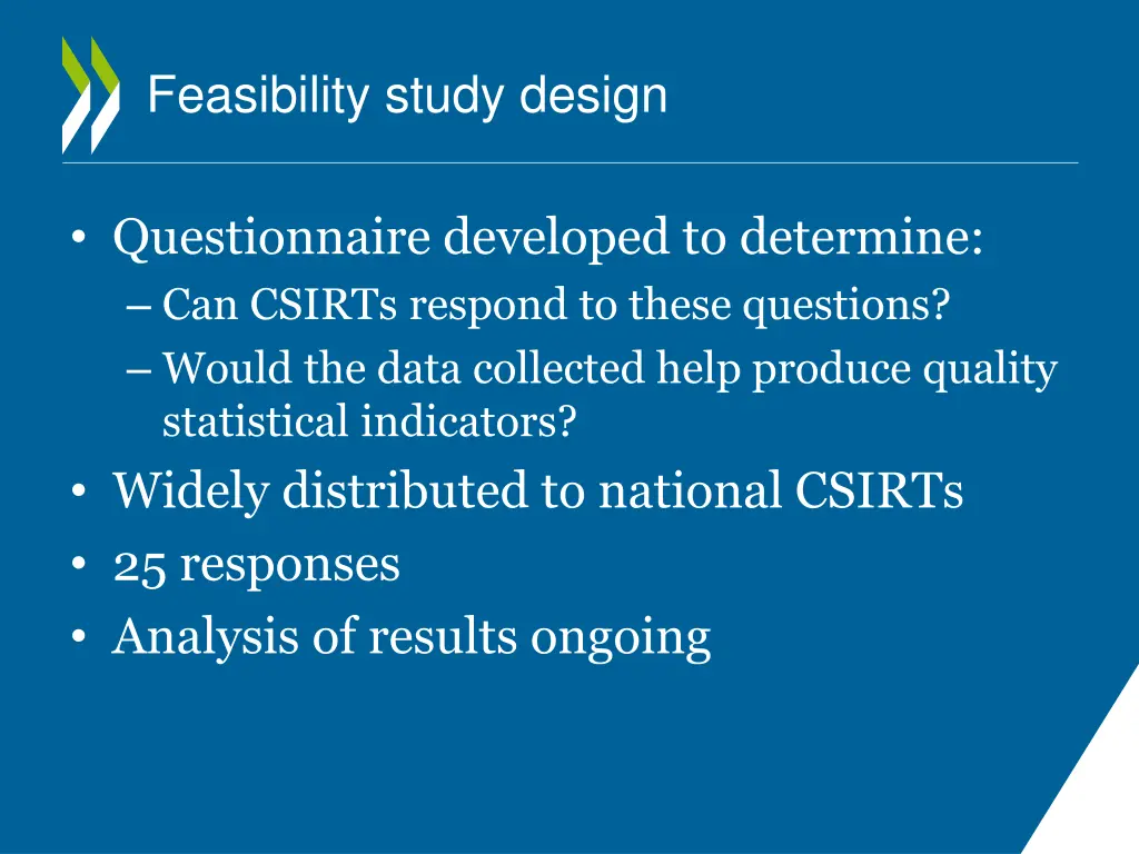 feasibility study design