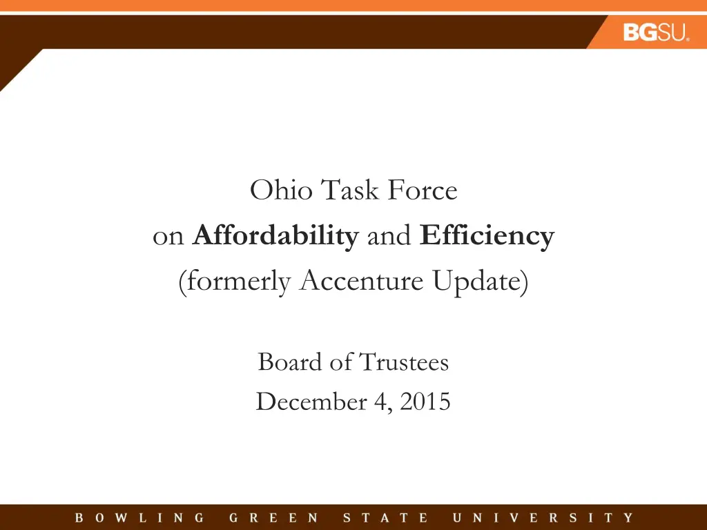 ohio task force on affordability and efficiency