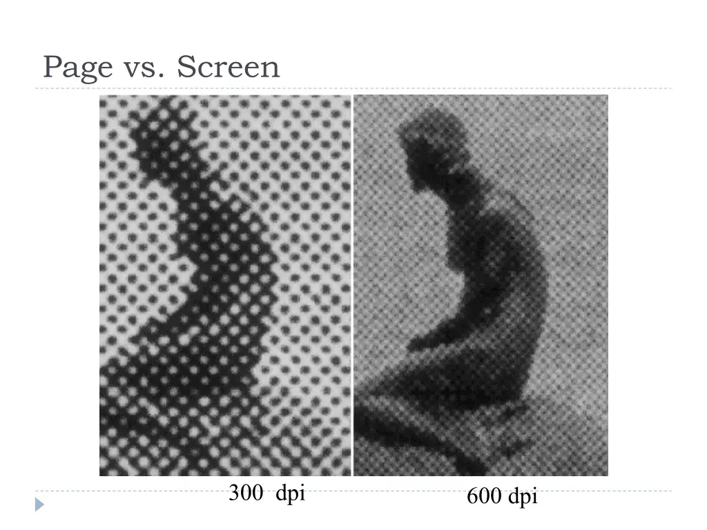 page vs screen