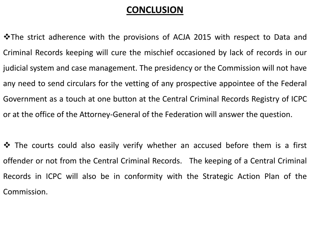 conclusion