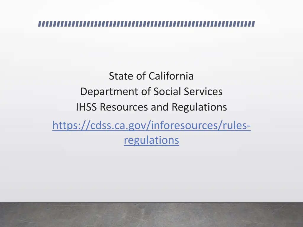 state of california department of social services