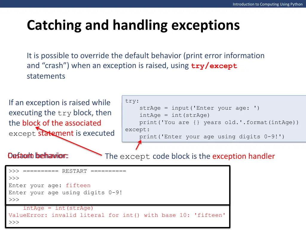introduction to computing using python 7
