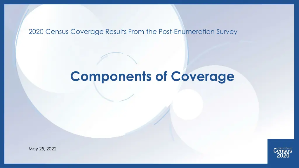 2020 census coverage results from the post 2