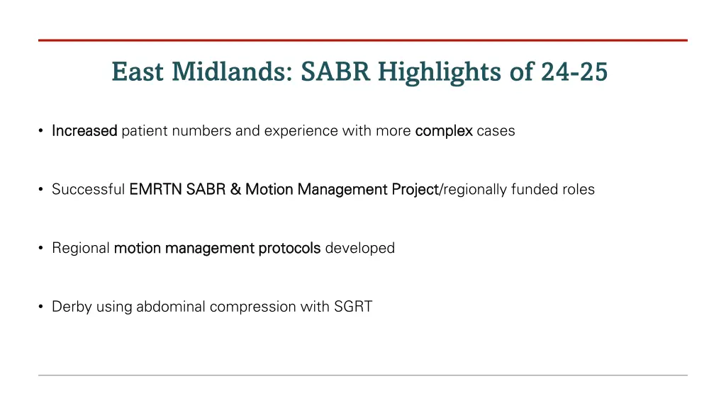 east midlands sabr highlights of 24 25