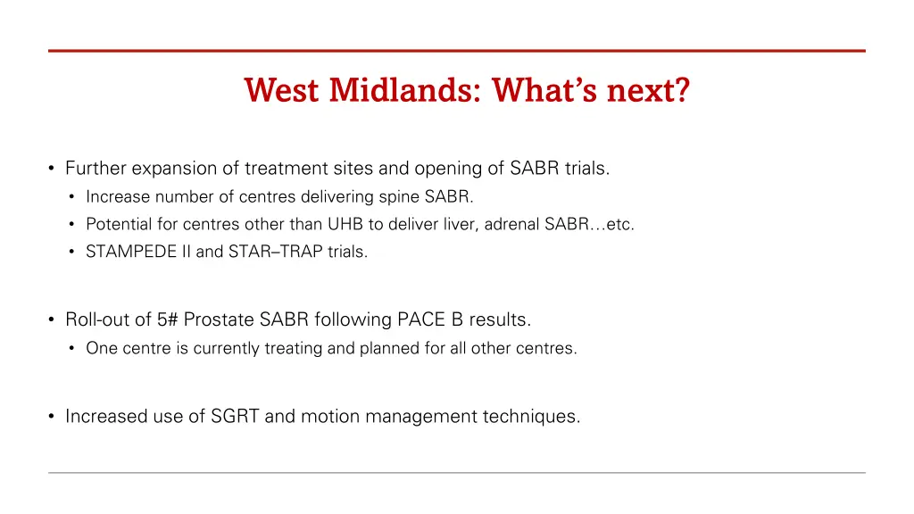 west midlands what s next