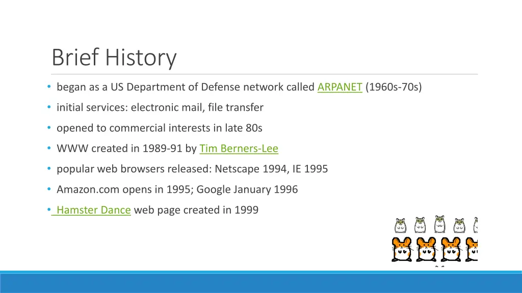brief history