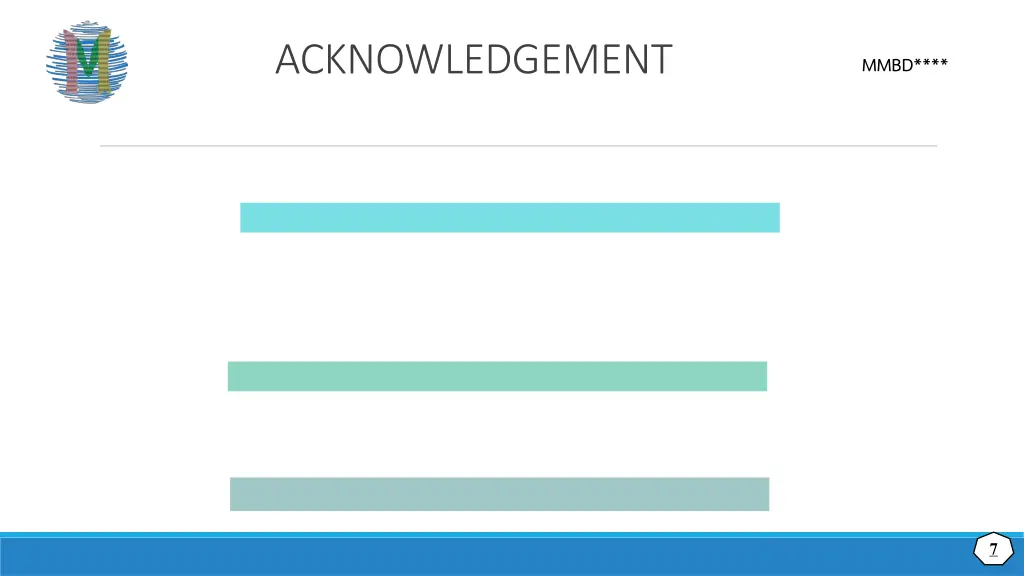 acknowledgement