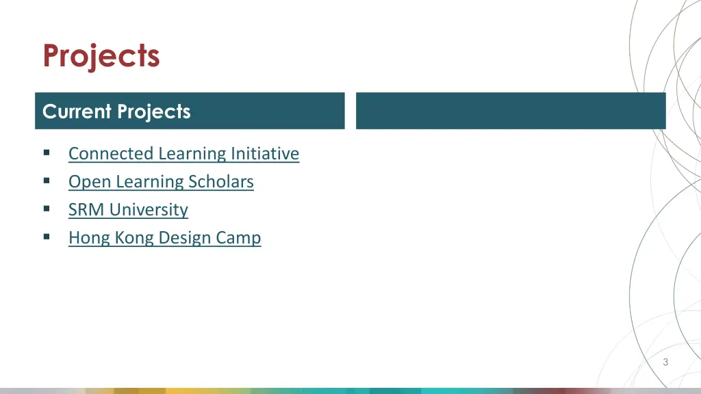 projects
