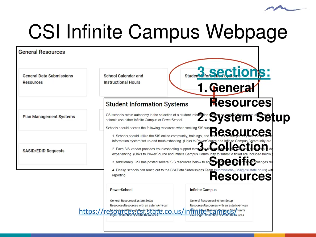 csi infinite campus webpage