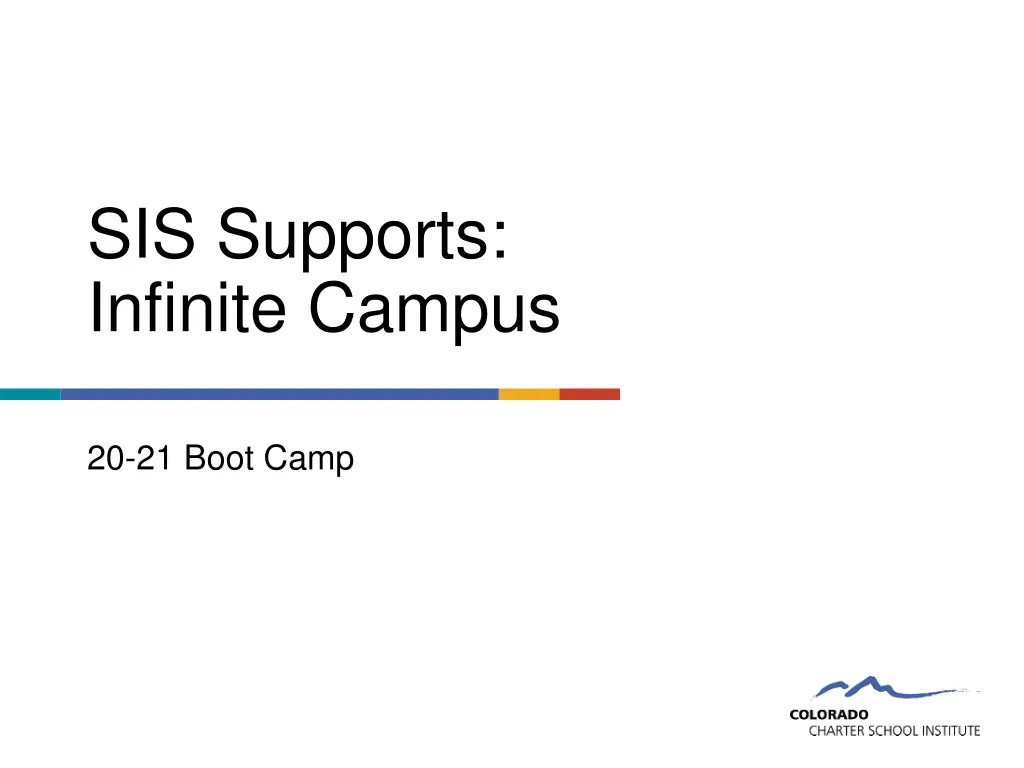 sis supports infinite campus