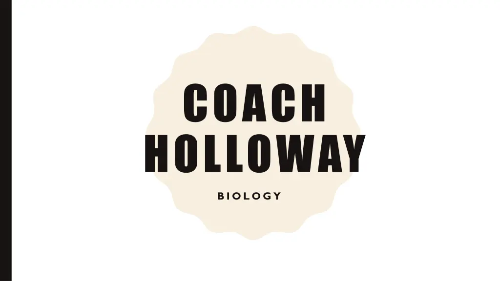coach holloway