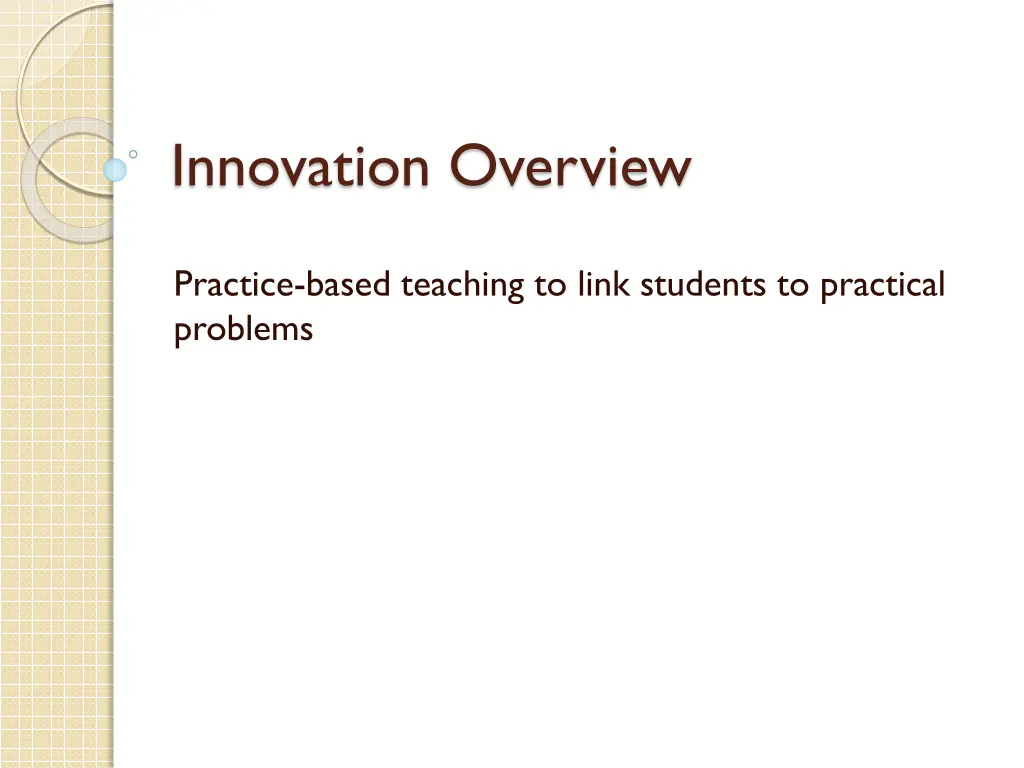innovation overview