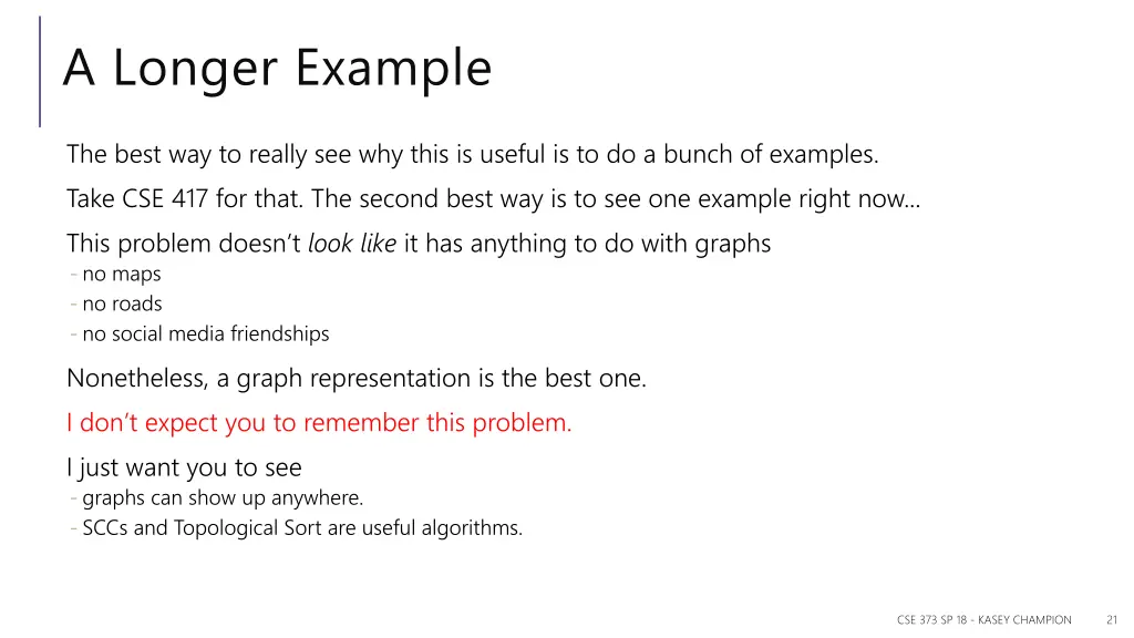 a longer example