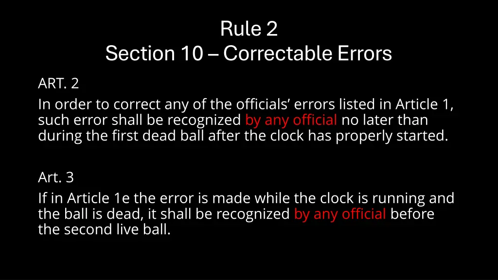 rule 2