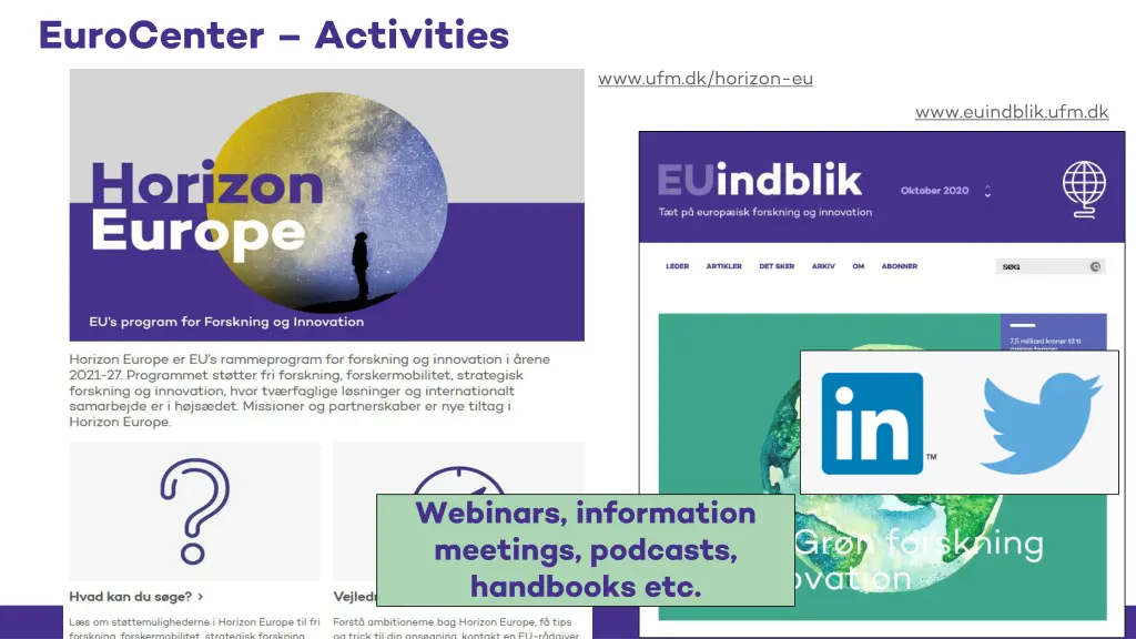 eurocenter activities