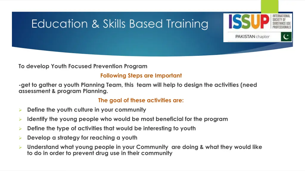 education skills based training