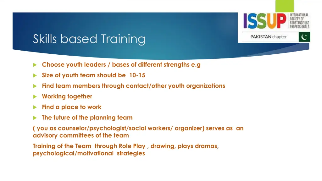 skills based training