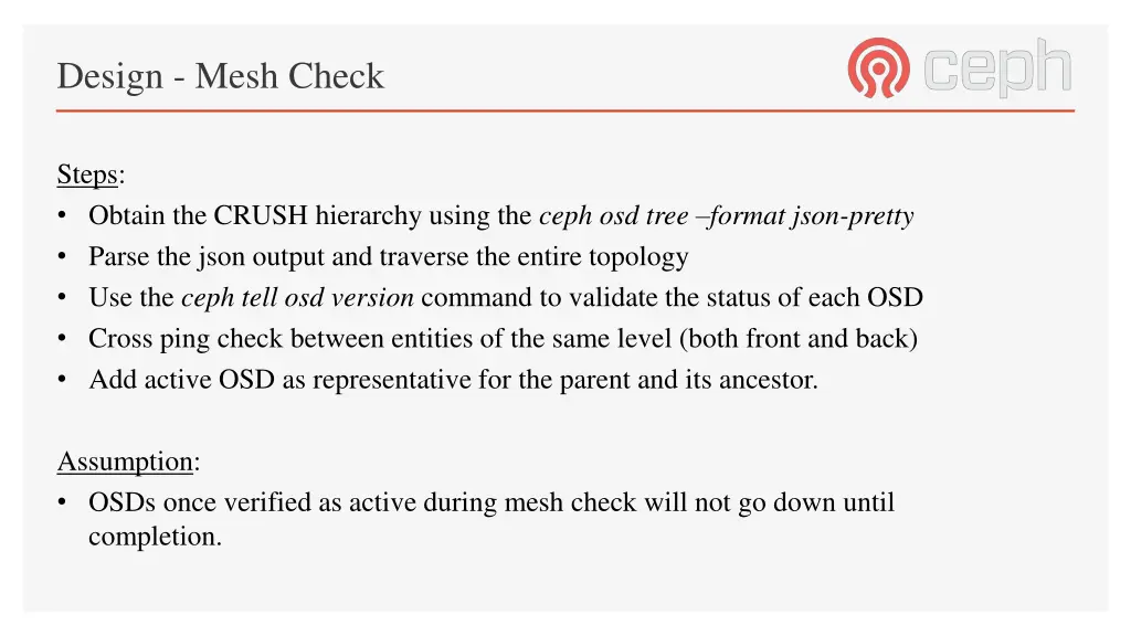 design mesh check