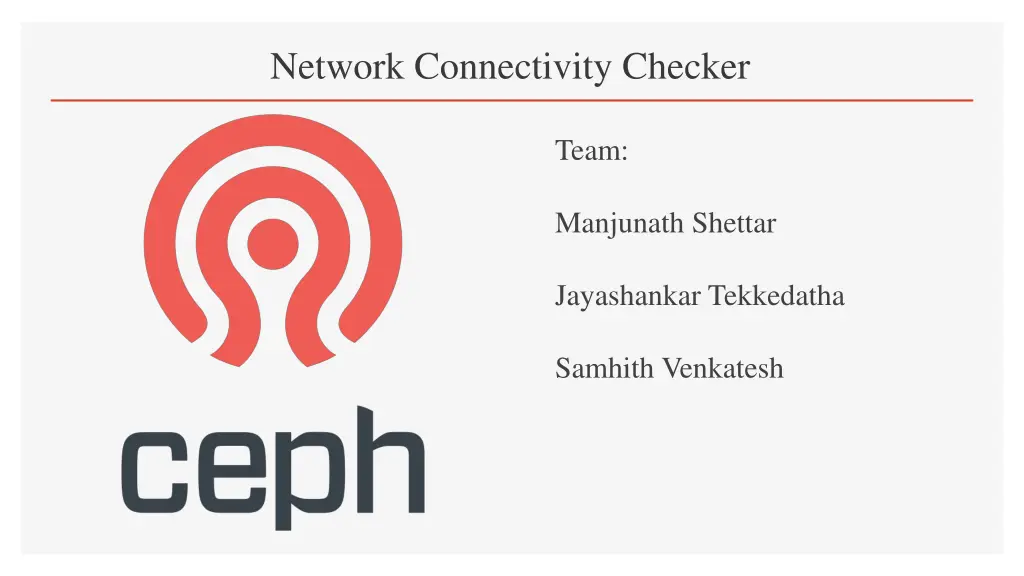 network connectivity checker