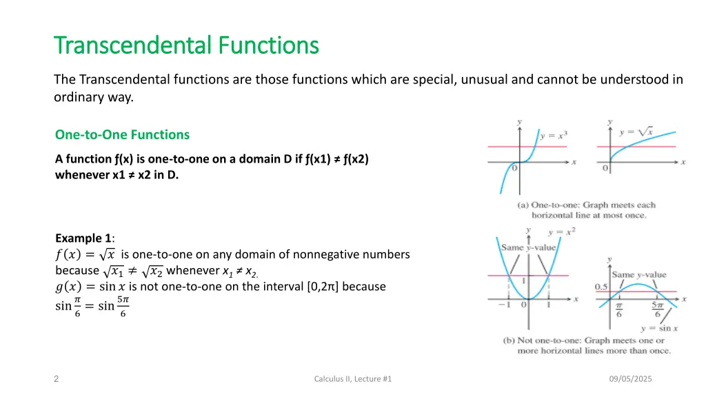 transcendental functions transcendental functions