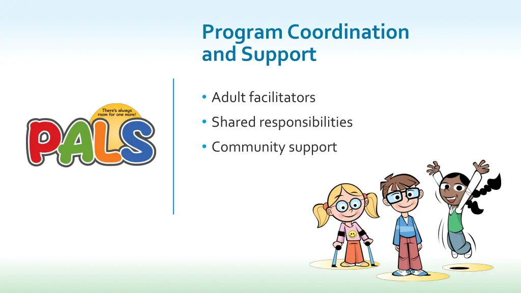 program coordination and support