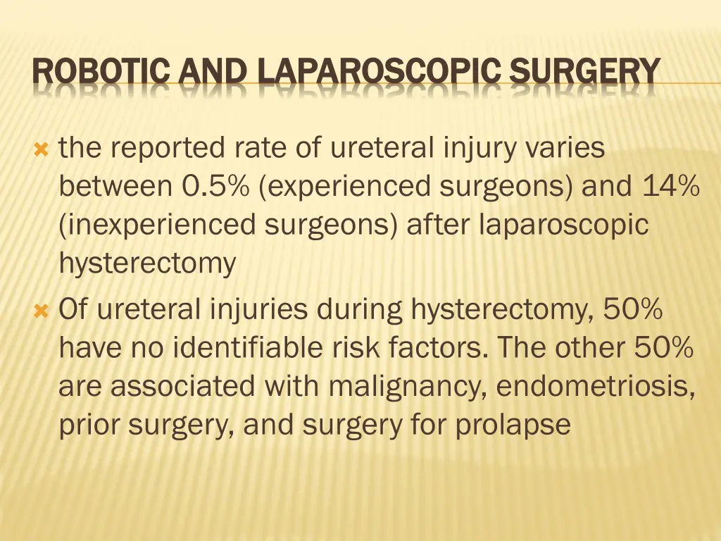 robotic and laparoscopic surgery robotic