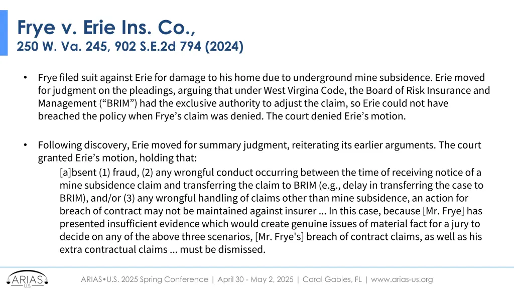 frye v erie