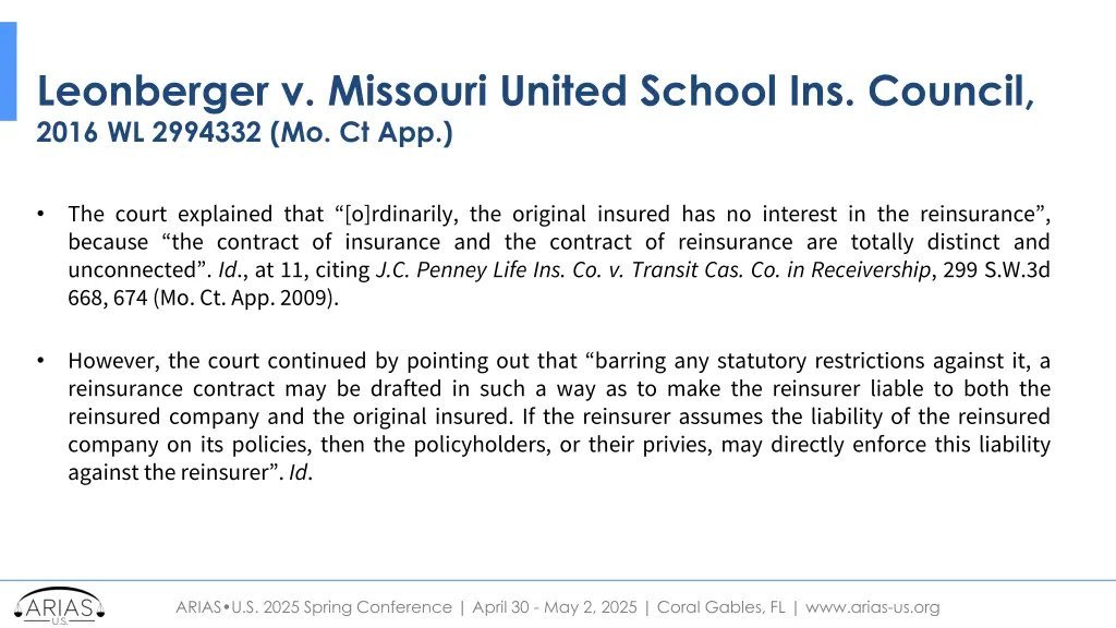 leonberger v missouri united school ins council 1