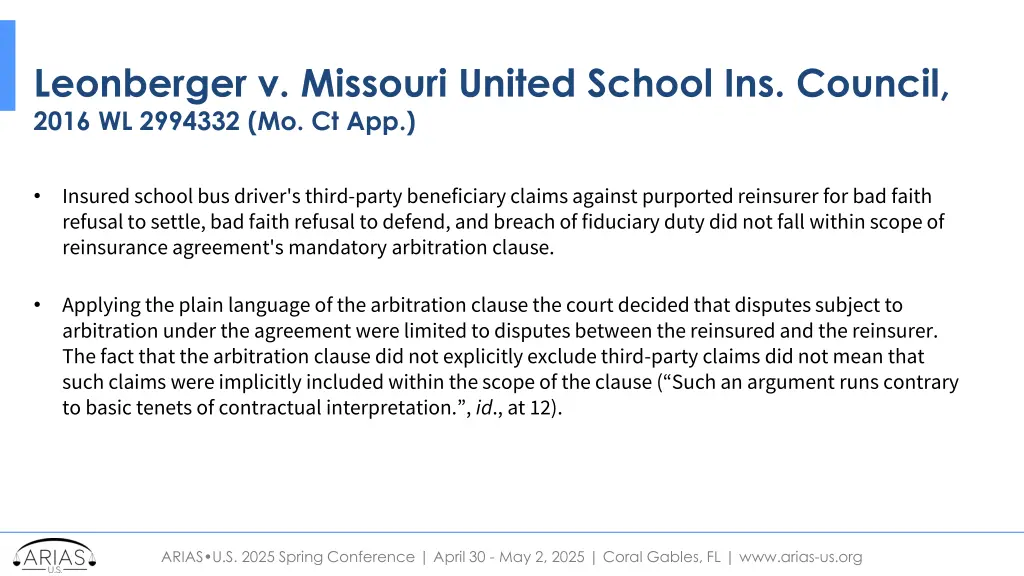 leonberger v missouri united school ins council