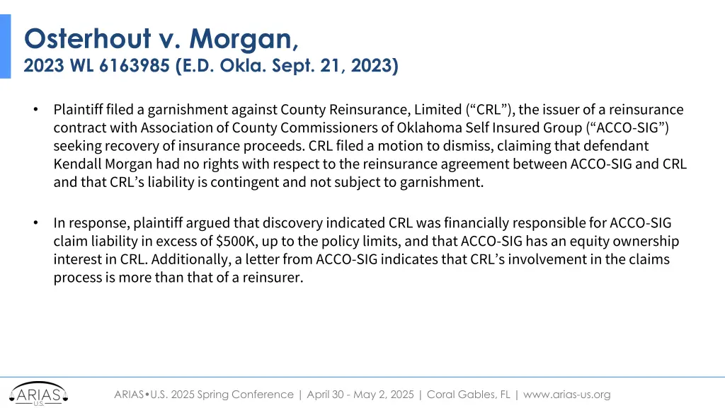 osterhout v morgan 2023 wl 6163985 e d okla sept