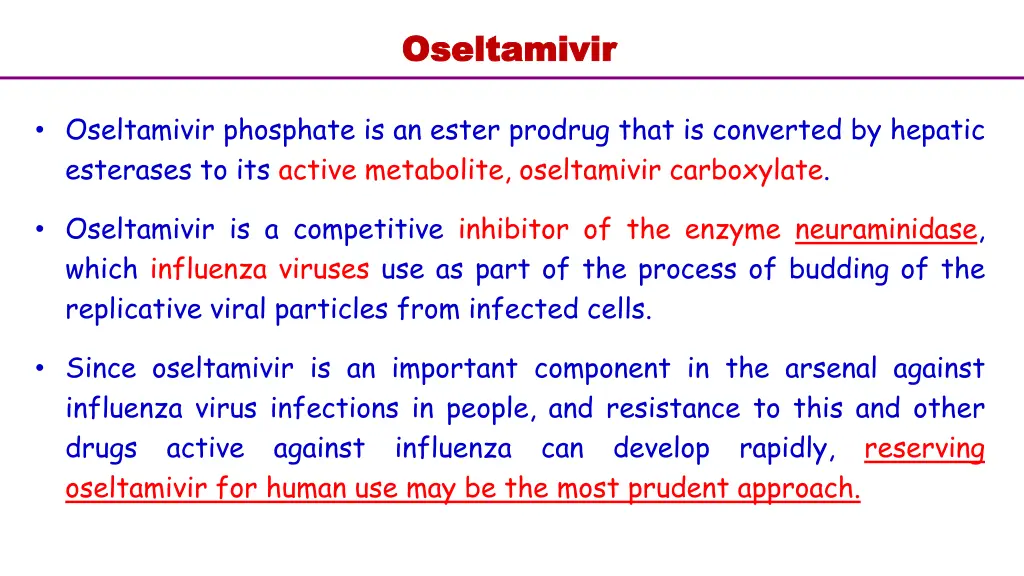 oseltamivir oseltamivir