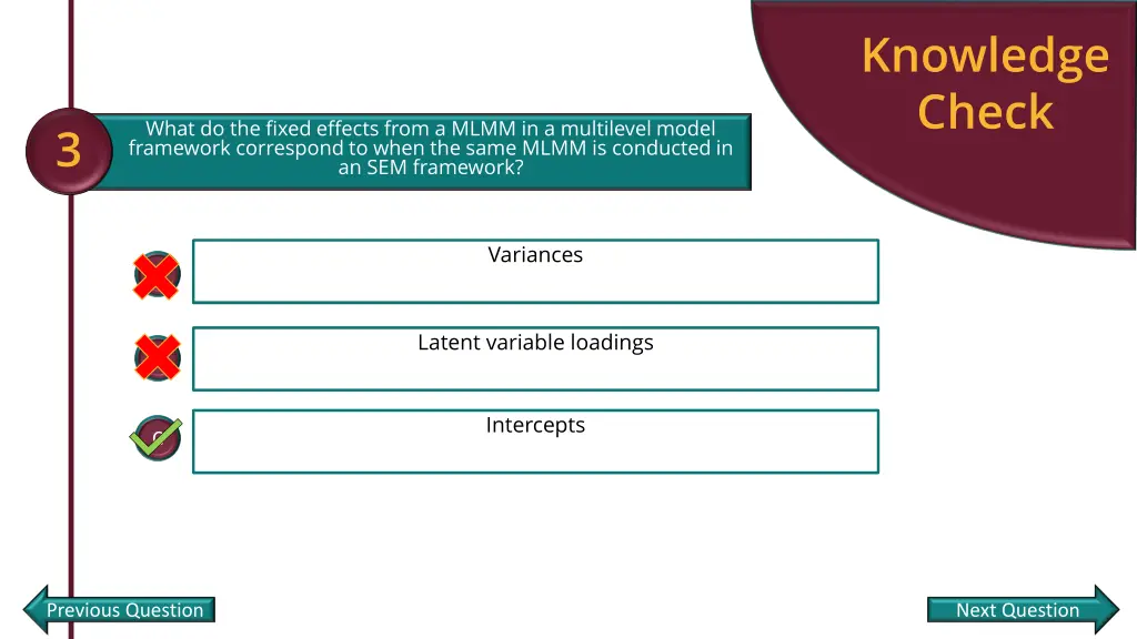 knowledge check 2