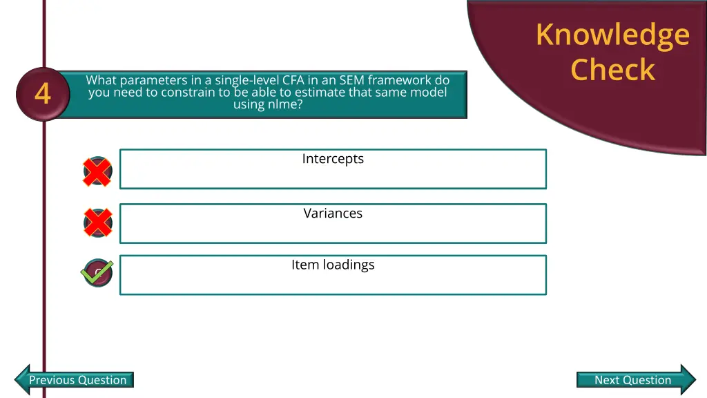 knowledge check 3