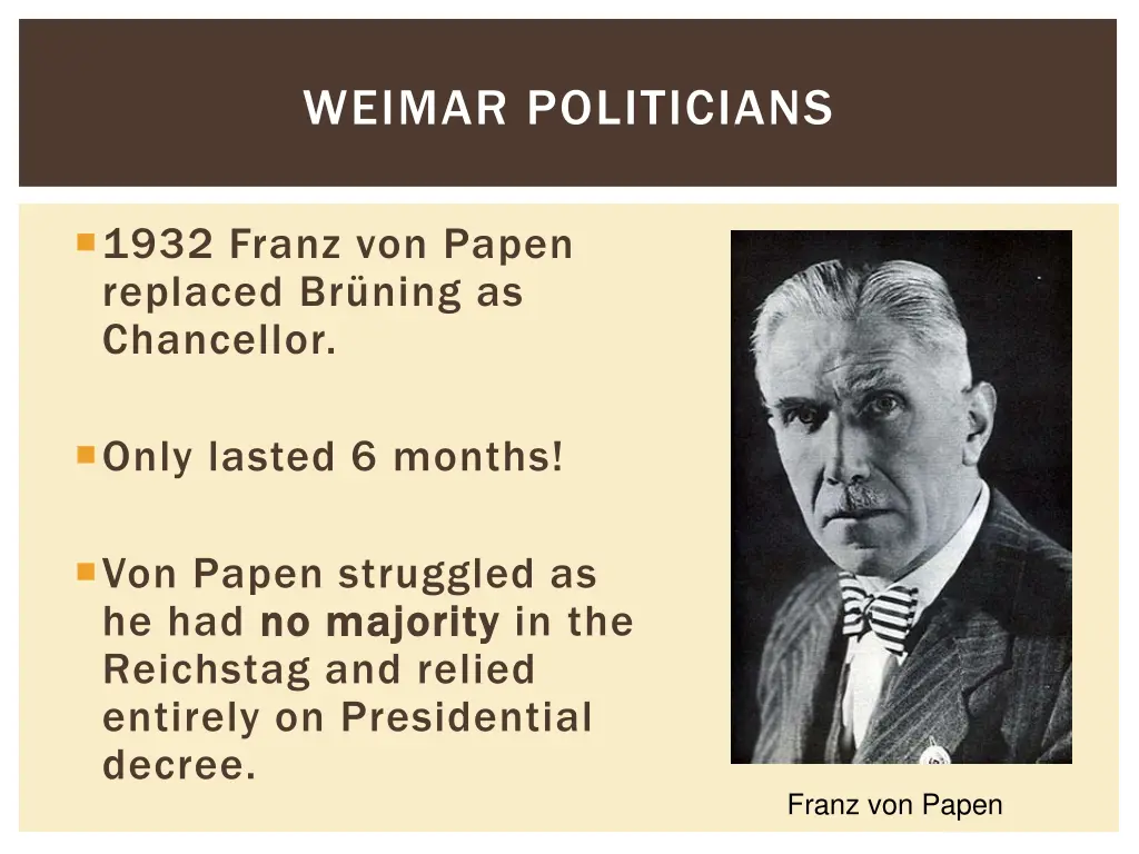 weimar politicians