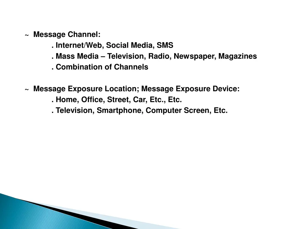message channel internet web social media