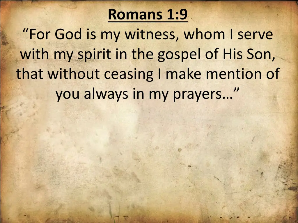 romans 1 9
