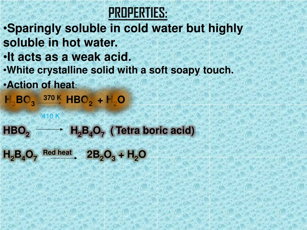 properties