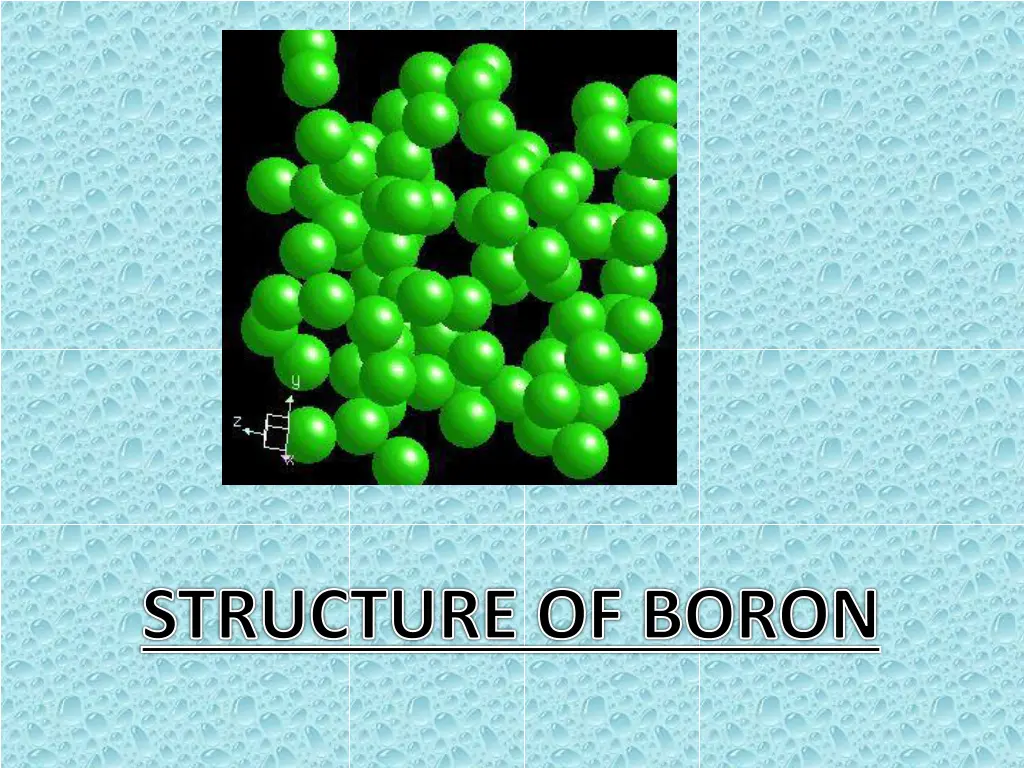 structure of boron 1