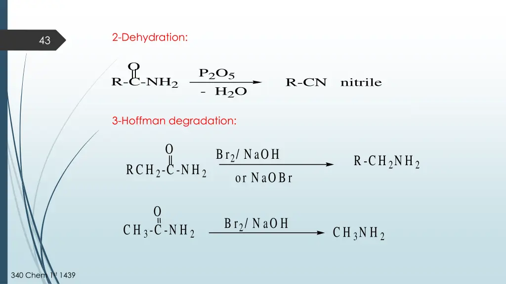 2 dehydration